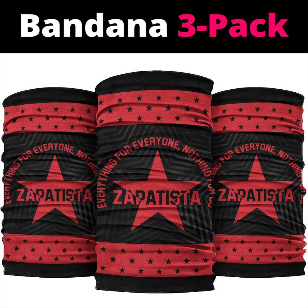 Zapatista Territories Neck Gaiter EZLN Everything For Everyone Nothing For Us - Wonder Print Shop