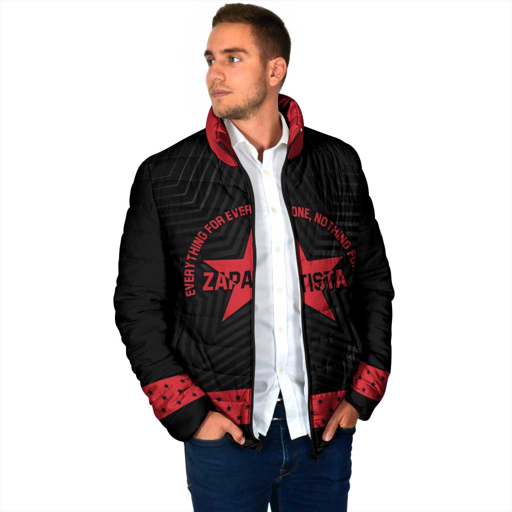 Personalized Zapatista Territories Padded Jacket EZLN Everything For Everyone Nothing For Us - Wonder Print Shop