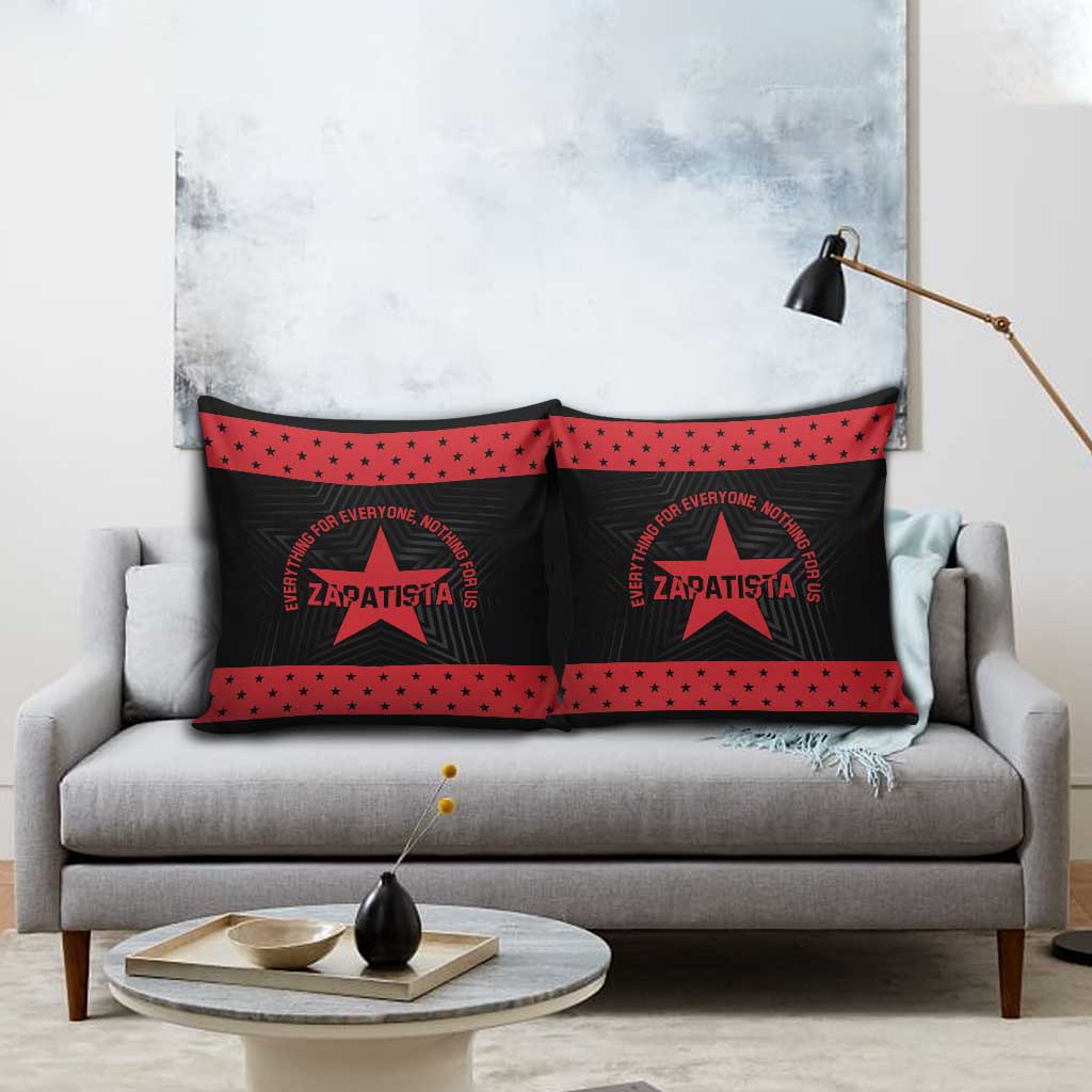 Zapatista Territories Pillow Cover EZLN Everything For Everyone Nothing For Us - Wonder Print Shop
