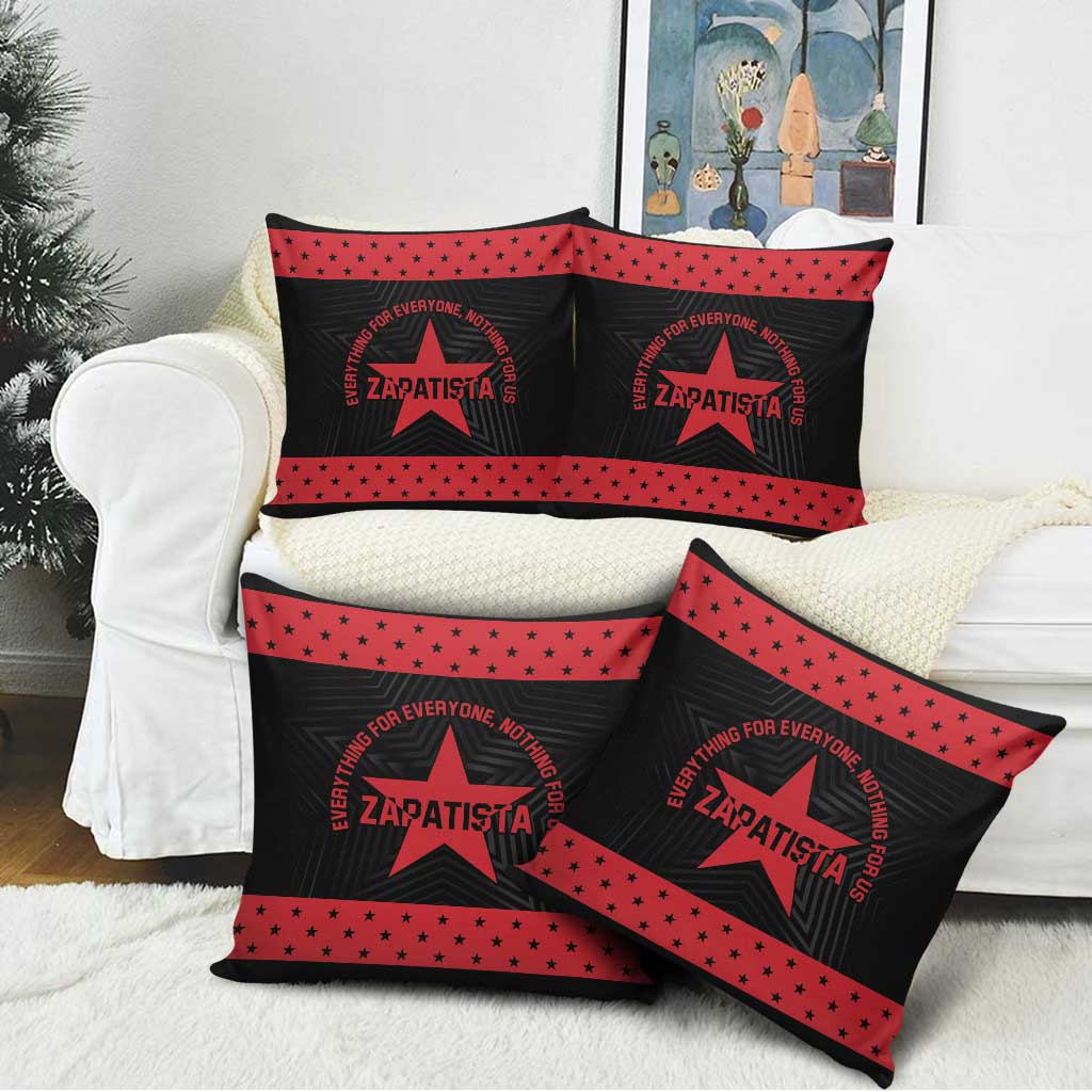 Zapatista Territories Pillow Cover EZLN Everything For Everyone Nothing For Us - Wonder Print Shop