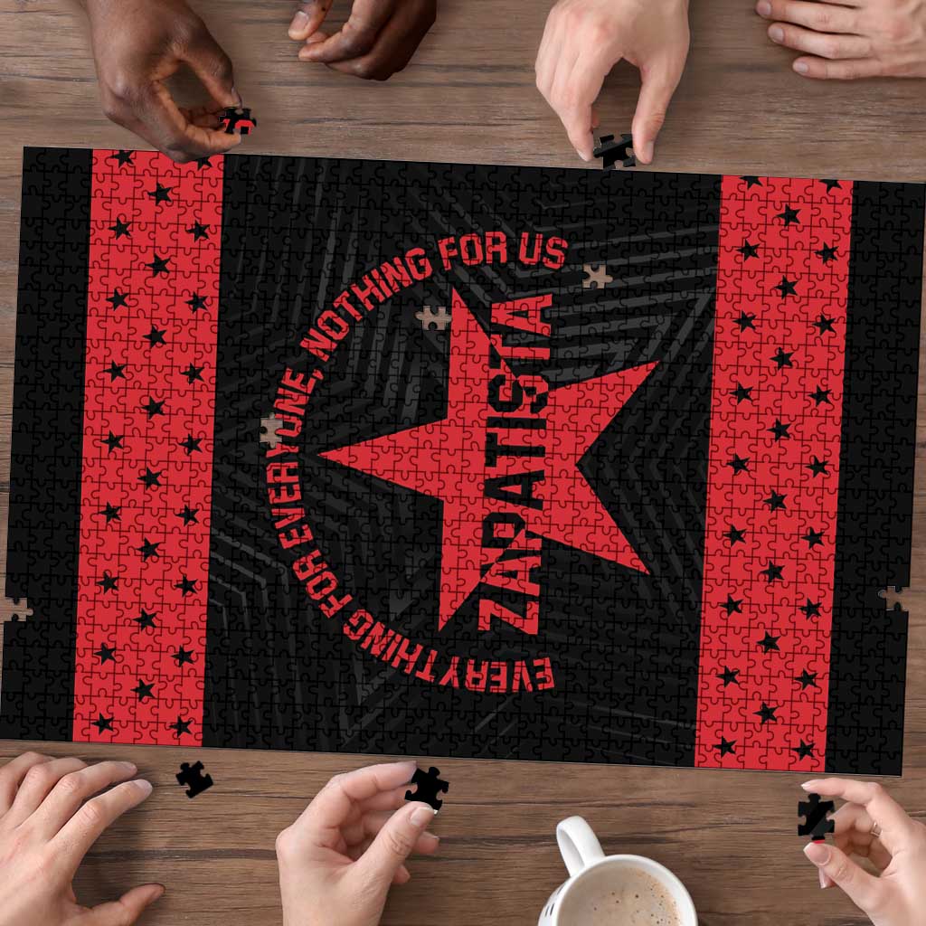 Zapatista Territories Puzzle EZLN Everything For Everyone Nothing For Us - Wonder Print Shop