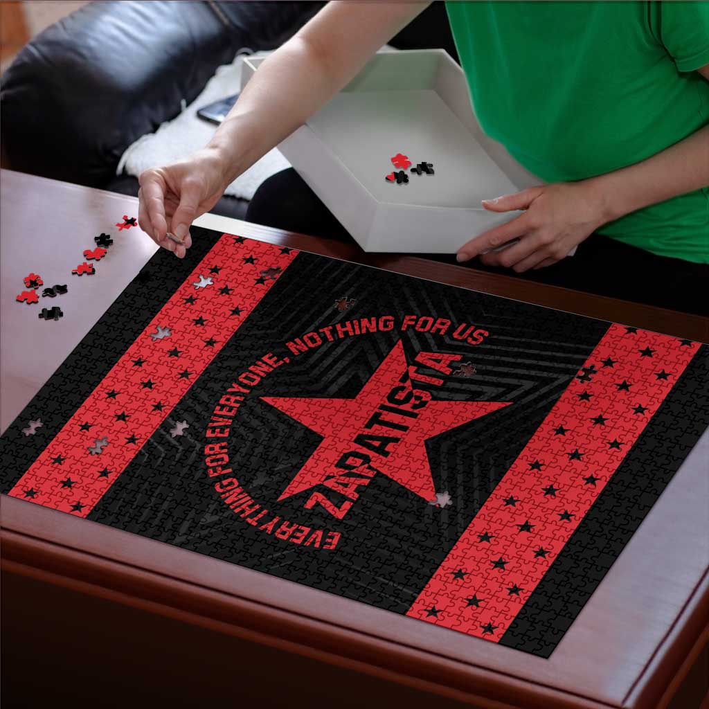 Zapatista Territories Puzzle EZLN Everything For Everyone Nothing For Us - Wonder Print Shop