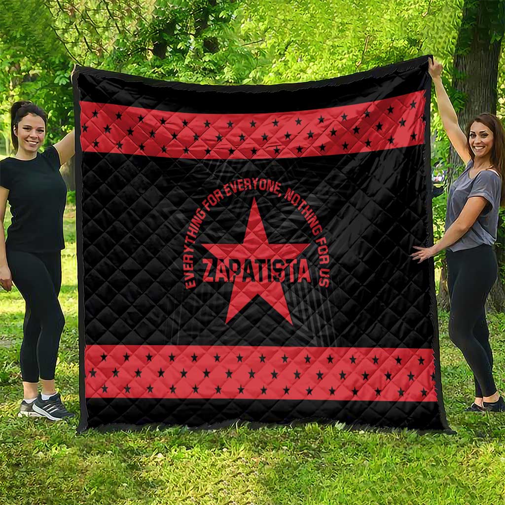 Zapatista Territories Quilt EZLN Everything For Everyone Nothing For Us - Wonder Print Shop