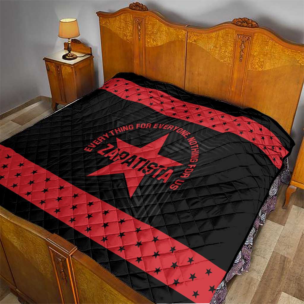 Zapatista Territories Quilt EZLN Everything For Everyone Nothing For Us - Wonder Print Shop