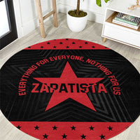 Zapatista Territories Round Carpet EZLN Everything For Everyone Nothing For Us - Wonder Print Shop