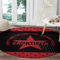 Zapatista Territories Round Carpet EZLN Everything For Everyone Nothing For Us - Wonder Print Shop