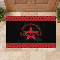 Zapatista Territories Rubber Doormat EZLN Everything For Everyone Nothing For Us - Wonder Print Shop
