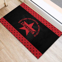 Zapatista Territories Rubber Doormat EZLN Everything For Everyone Nothing For Us - Wonder Print Shop