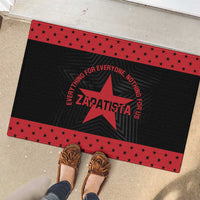 Zapatista Territories Rubber Doormat EZLN Everything For Everyone Nothing For Us - Wonder Print Shop