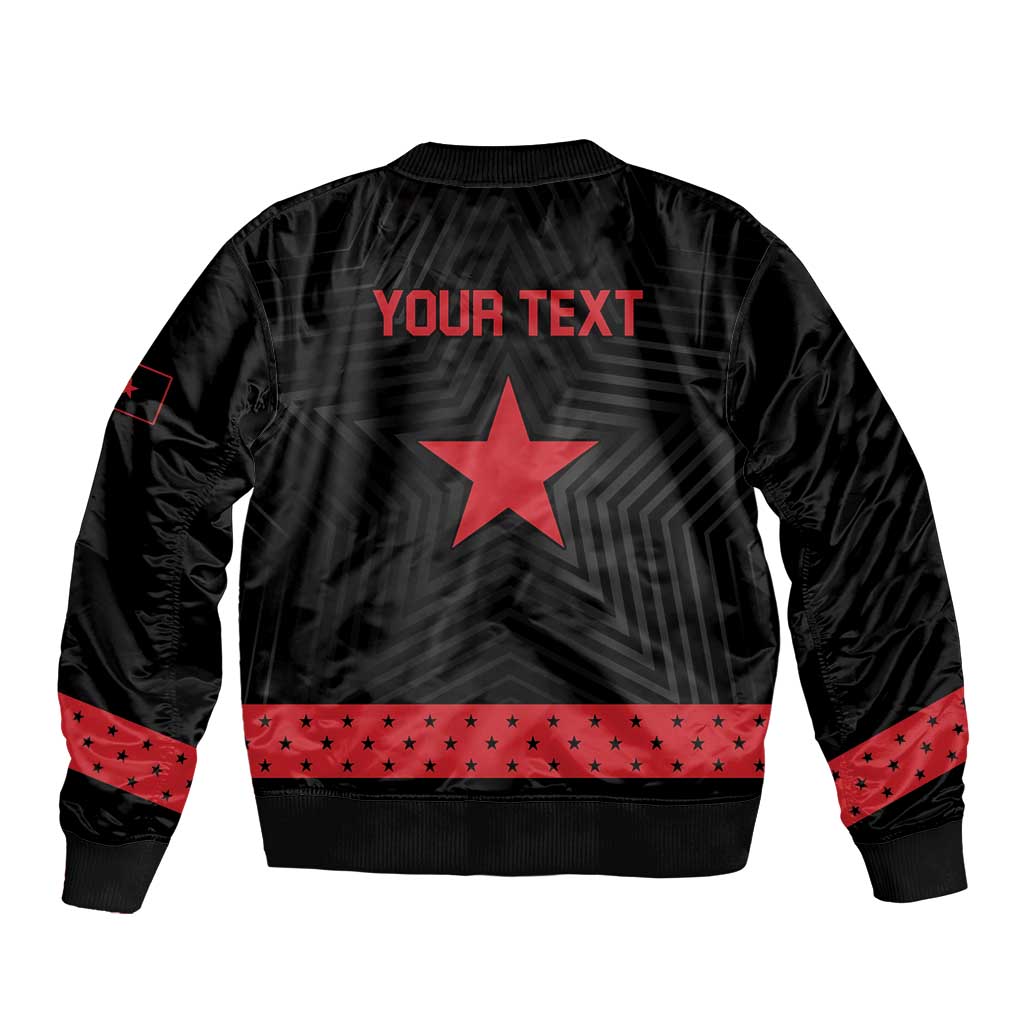 Personalized Zapatista Territories Sleeve Zip Bomber Jacket EZLN Everything For Everyone Nothing For Us - Wonder Print Shop