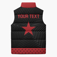 Personalized Zapatista Territories Sleeveless Puffer Jacket EZLN Everything For Everyone Nothing For Us - Wonder Print Shop