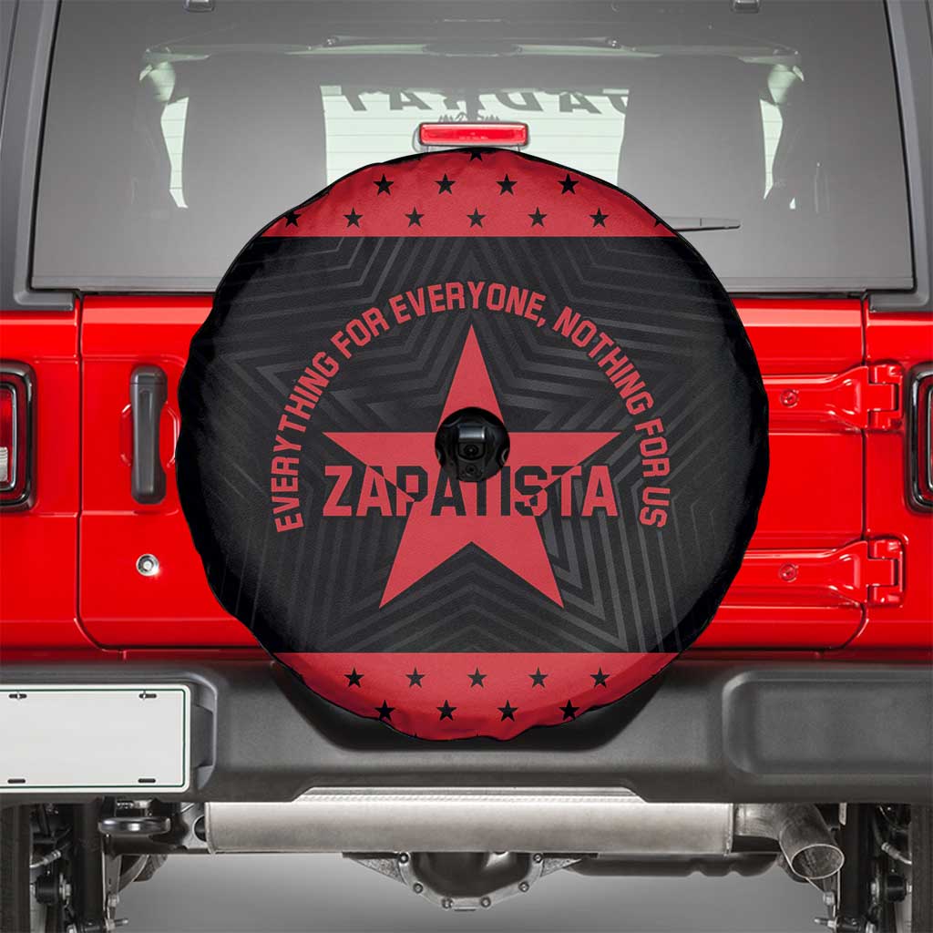 Zapatista Territories Spare Tire Cover EZLN Everything For Everyone Nothing For Us - Wonder Print Shop