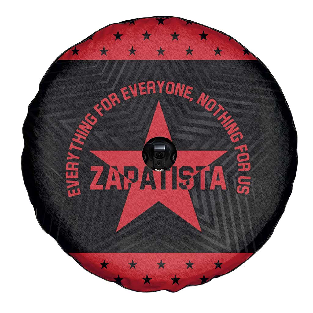 Zapatista Territories Spare Tire Cover EZLN Everything For Everyone Nothing For Us - Wonder Print Shop