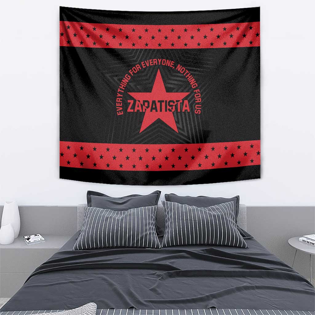 Zapatista Territories Tapestry EZLN Everything For Everyone Nothing For Us - Wonder Print Shop