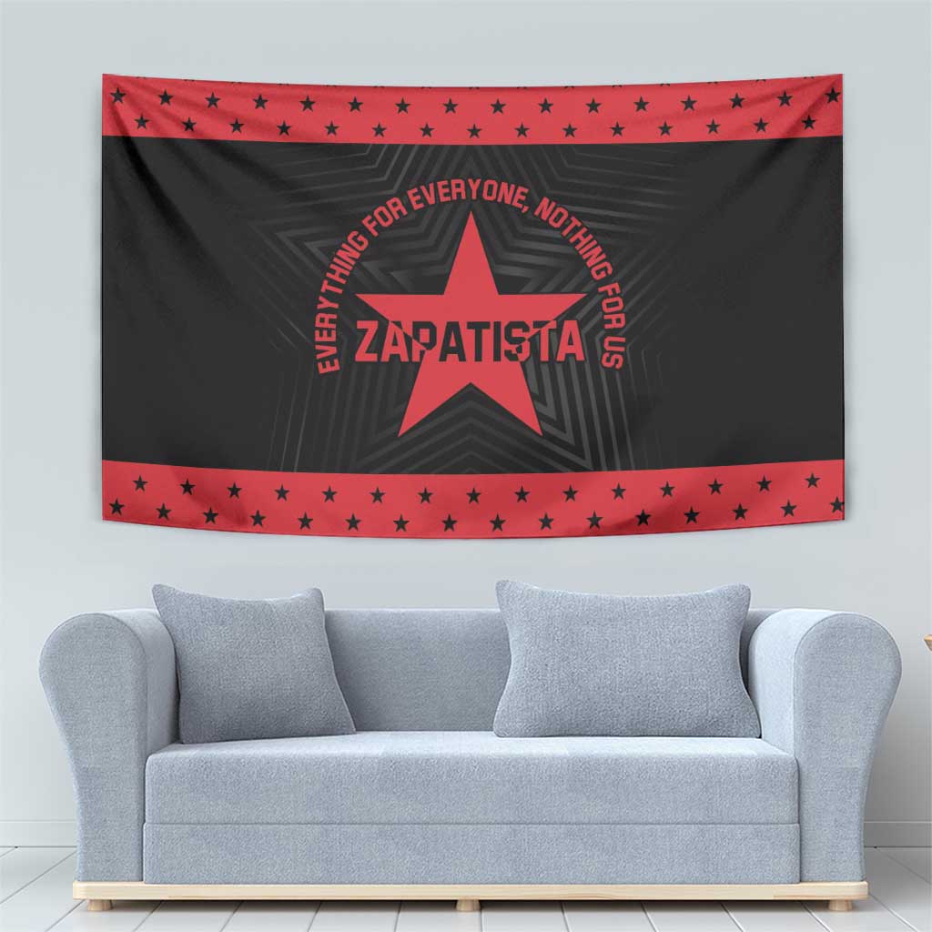 Zapatista Territories Tapestry EZLN Everything For Everyone Nothing For Us - Wonder Print Shop