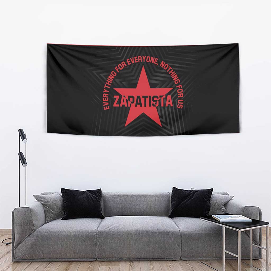 Zapatista Territories Tapestry EZLN Everything For Everyone Nothing For Us - Wonder Print Shop