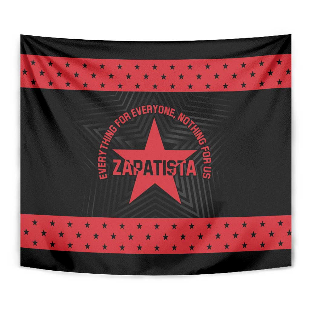 Zapatista Territories Tapestry EZLN Everything For Everyone Nothing For Us - Wonder Print Shop
