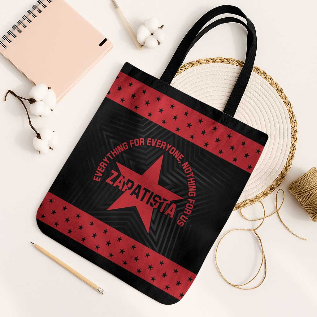 Zapatista Territories Tote Bag EZLN Everything For Everyone Nothing For Us - Wonder Print Shop