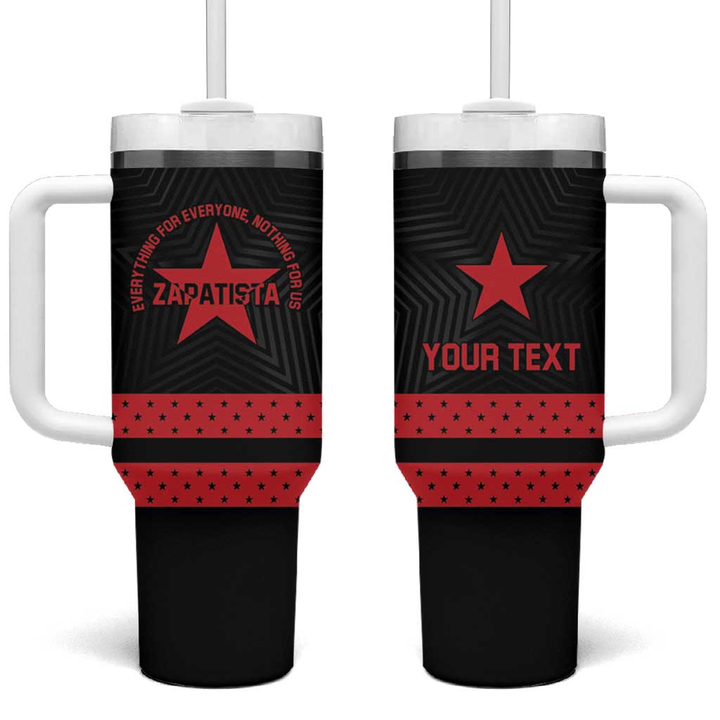 Personalized Zapatista Territories Tumbler With Handle EZLN Everything For Everyone Nothing For Us - Wonder Print Shop