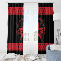 Zapatista Territories Window Curtain EZLN Everything For Everyone Nothing For Us - Wonder Print Shop