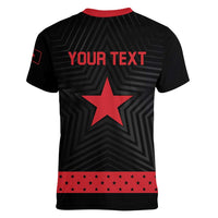 Personalized Zapatista Territories Women V-Neck T-Shirt EZLN Everything For Everyone Nothing For Us - Wonder Print Shop