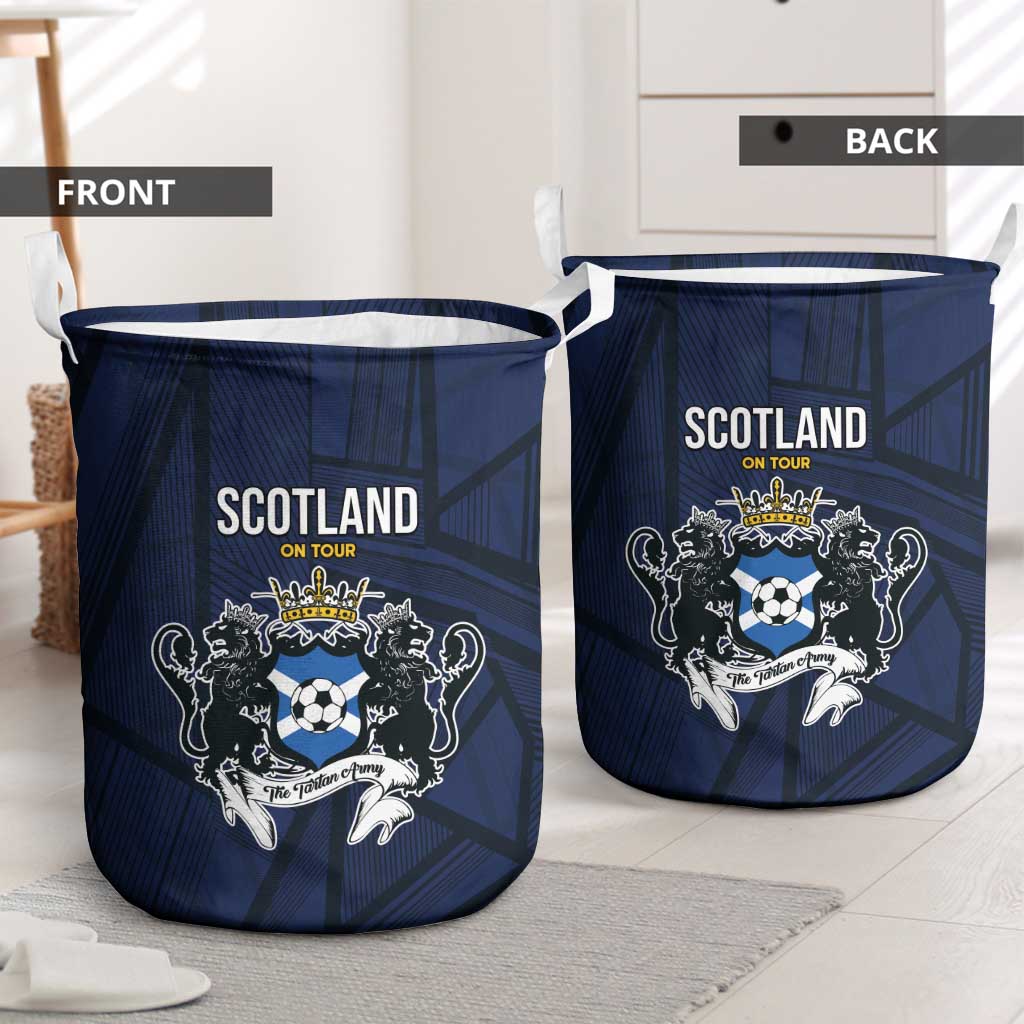 Football Scotland On Tour 2026 Laundry Basket Tartan Scottish Army Be Coming - Wonder Print Shop
