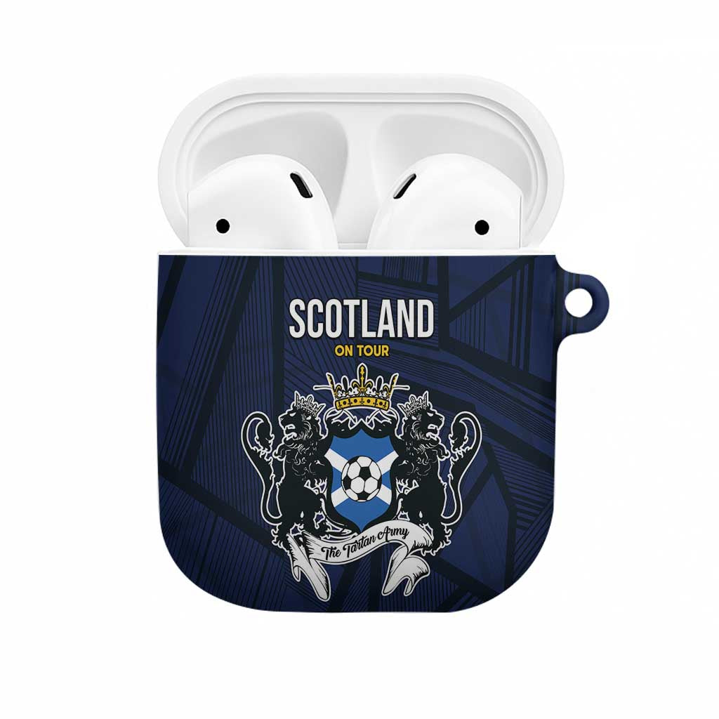 Football Scotland On Tour 2026 AirPods Case Tartan Scottish Army Be Coming - Wonder Print Shop