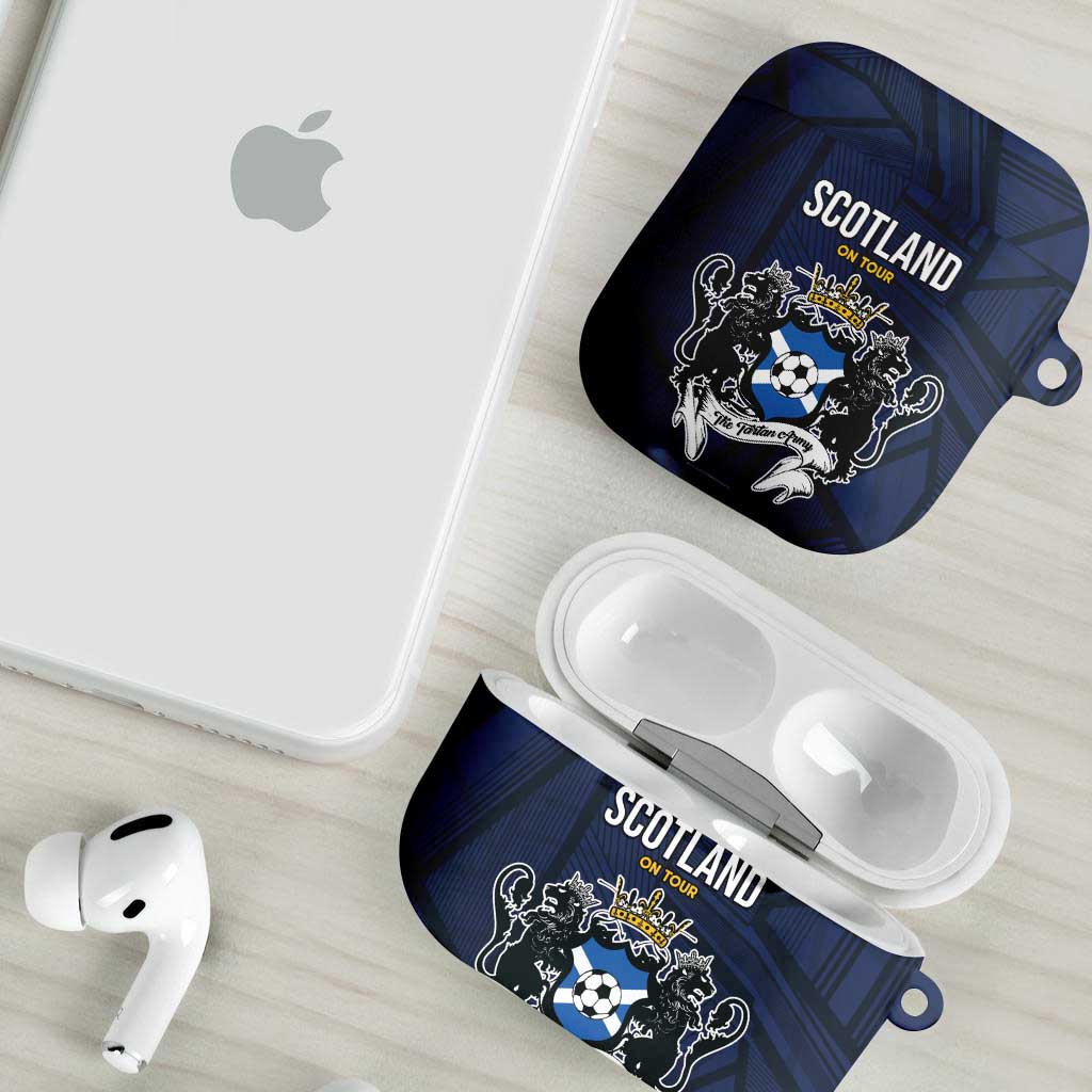 Football Scotland On Tour 2026 AirPods Case Tartan Scottish Army Be Coming - Wonder Print Shop