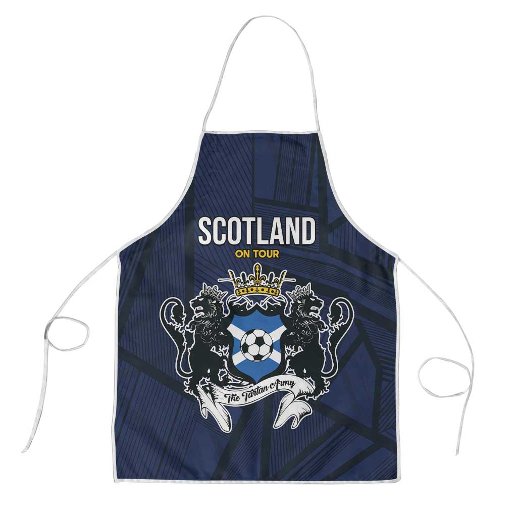 Football Scotland On Tour 2026 Apron Tartan Scottish Army Be Coming - Wonder Print Shop