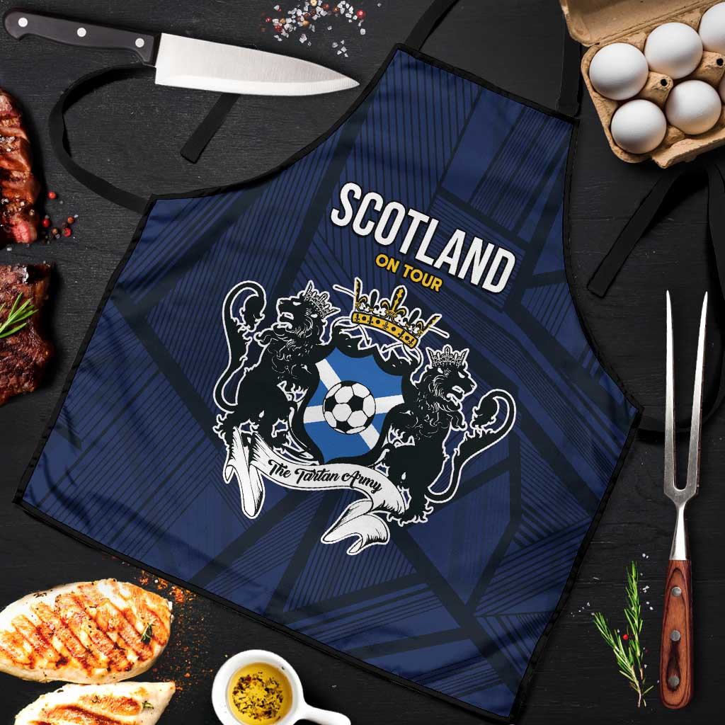 Football Scotland On Tour 2026 Apron Tartan Scottish Army Be Coming - Wonder Print Shop
