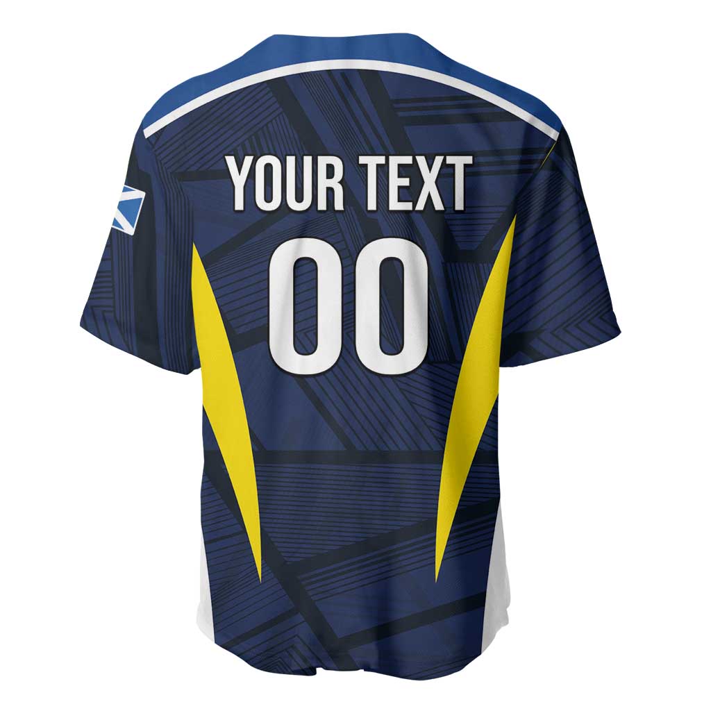 Custom Football Scotland On Tour 2026 Baseball Jersey Tartan Scottish Army Be Coming - Wonder Print Shop