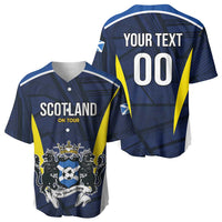 Custom Football Scotland On Tour 2026 Baseball Jersey Tartan Scottish Army Be Coming - Wonder Print Shop