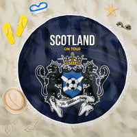 Football Scotland On Tour 2026 Beach Blanket Tartan Scottish Army Be Coming - Wonder Print Shop