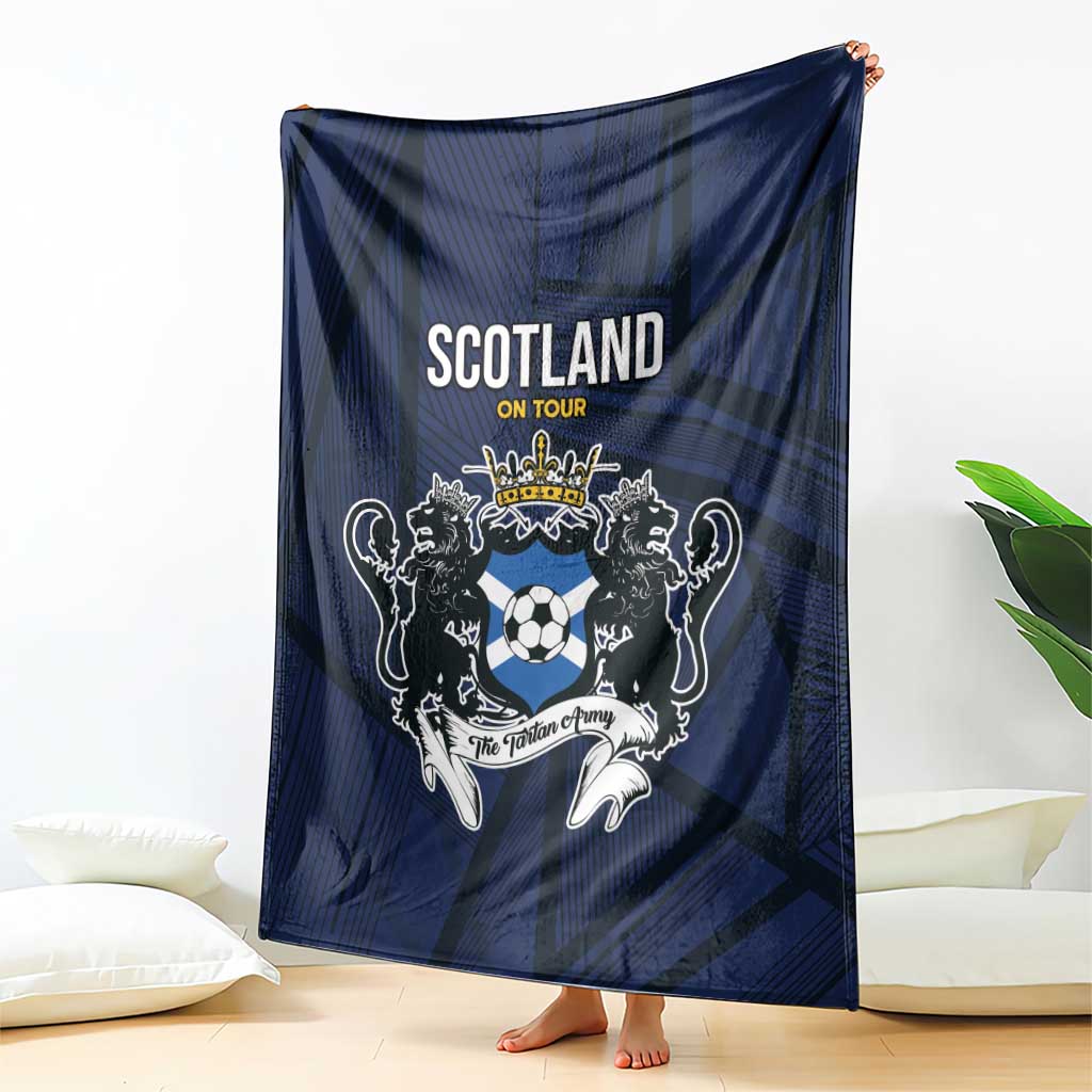 Football Scotland On Tour 2026 Blanket Tartan Scottish Army Be Coming - Wonder Print Shop