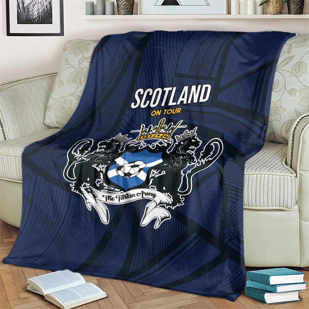 Football Scotland On Tour 2026 Blanket Tartan Scottish Army Be Coming - Wonder Print Shop
