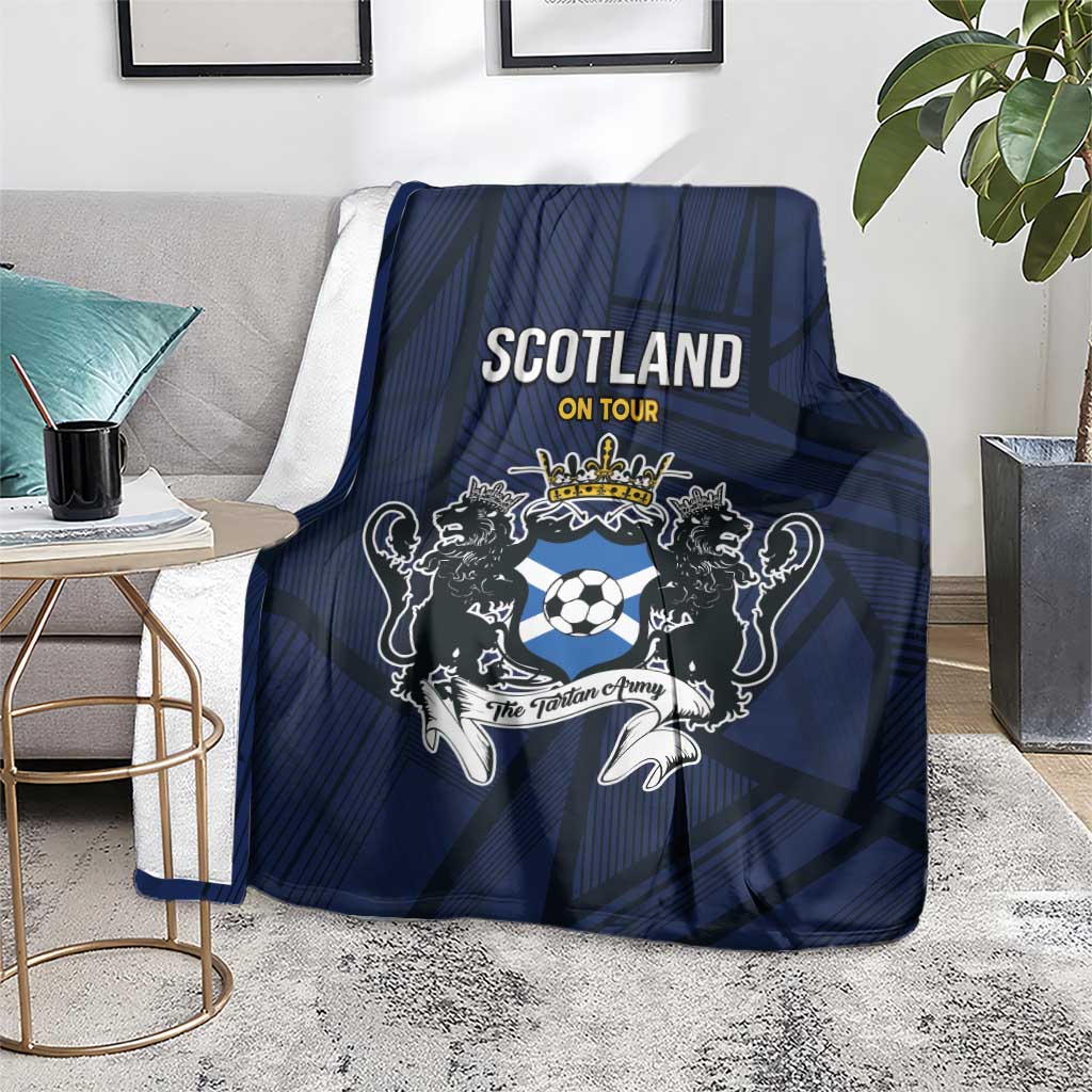 Football Scotland On Tour 2026 Blanket Tartan Scottish Army Be Coming - Wonder Print Shop