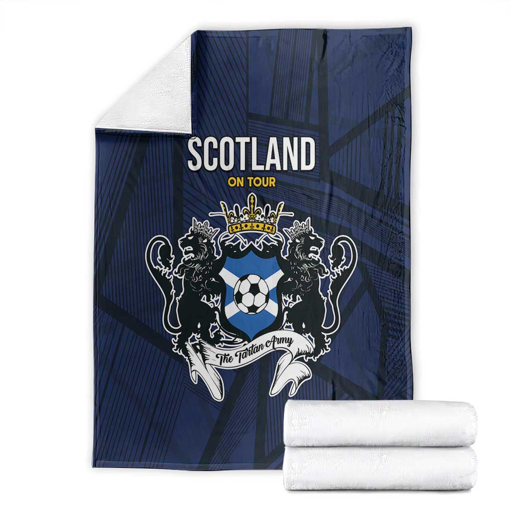 Football Scotland On Tour 2026 Blanket Tartan Scottish Army Be Coming - Wonder Print Shop