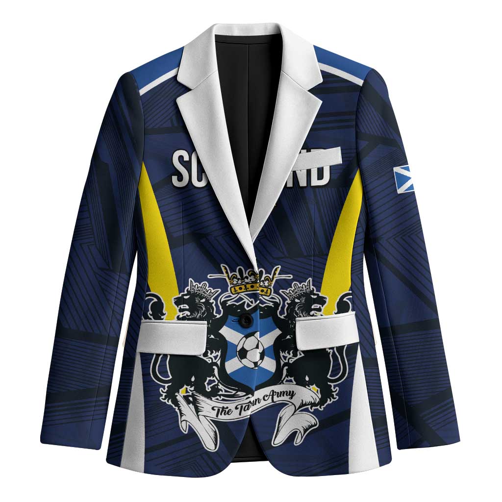 Custom Football Scotland On Tour 2026 Blazer Tartan Scottish Army Be Coming - Wonder Print Shop