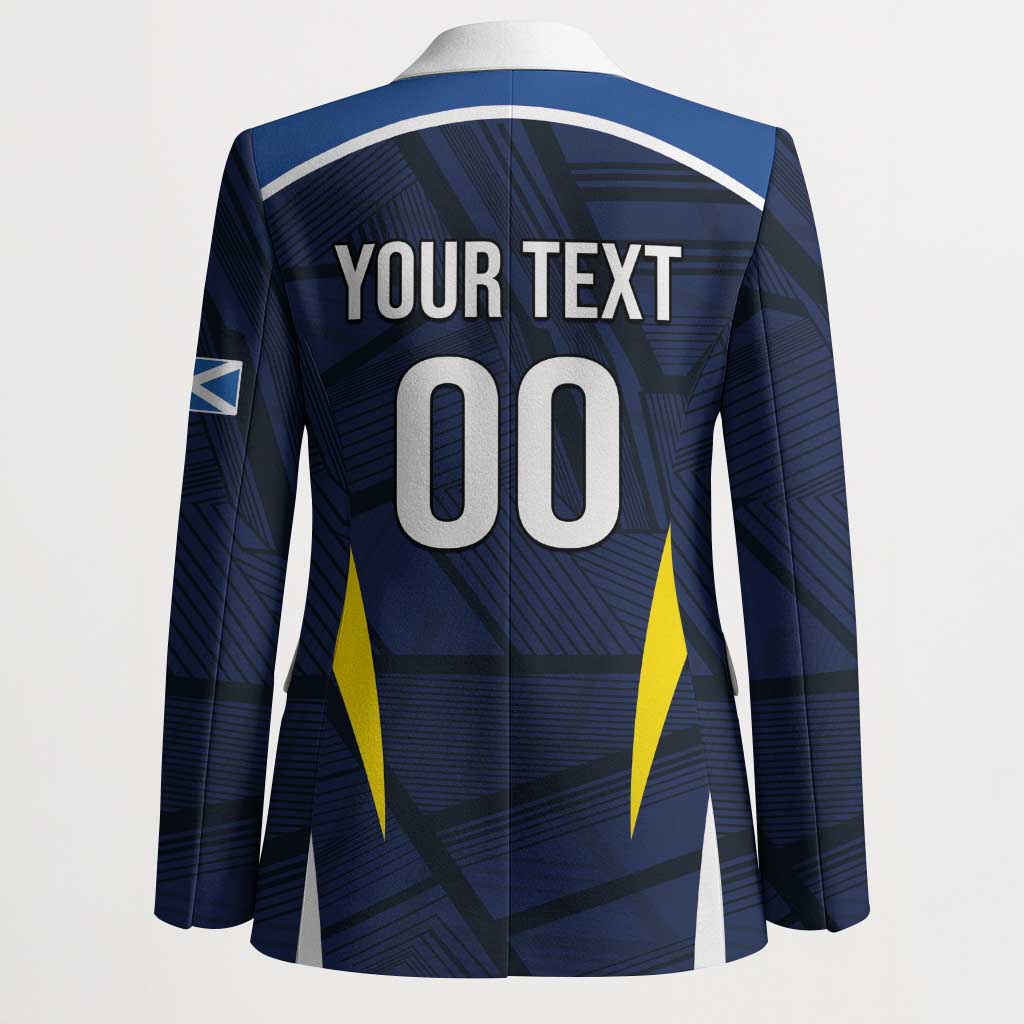 Custom Football Scotland On Tour 2026 Blazer Tartan Scottish Army Be Coming - Wonder Print Shop