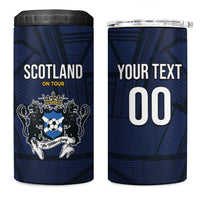 Custom Football Scotland On Tour 2026 4 in 1 Can Cooler Tumbler Tartan Scottish Army Be Coming - Wonder Print Shop