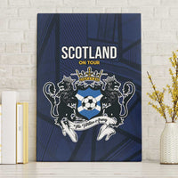 Football Scotland On Tour 2026 Canvas Wall Art Tartan Scottish Army Be Coming - Wonder Print Shop
