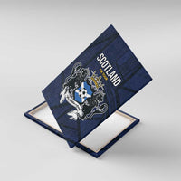 Football Scotland On Tour 2026 Canvas Wall Art Tartan Scottish Army Be Coming - Wonder Print Shop
