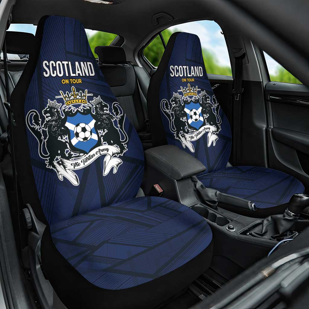 Football Scotland On Tour 2026 Car Seat Cover Tartan Scottish Army Be Coming - Wonder Print Shop