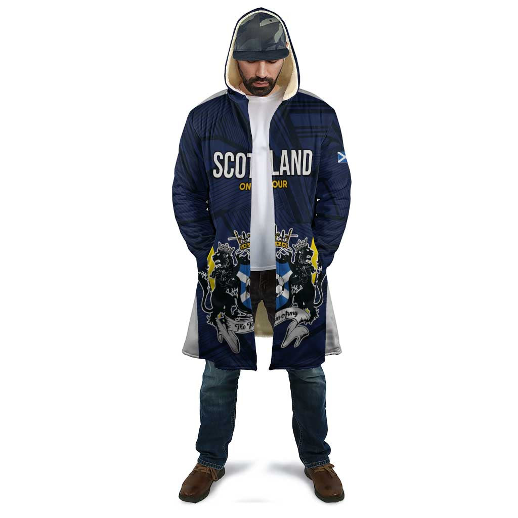 Custom Football Scotland On Tour 2026 Cloak Tartan Scottish Army Be Coming - Wonder Print Shop