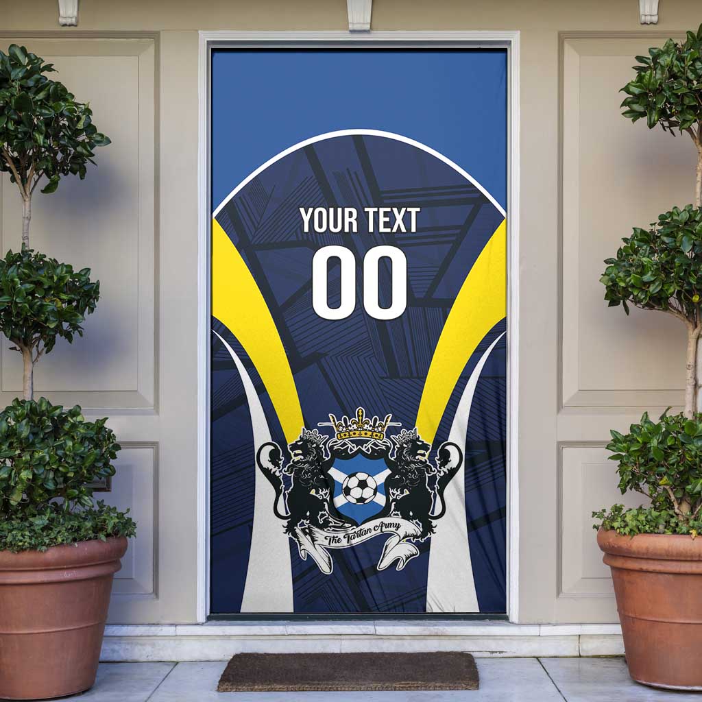 Custom Football Scotland On Tour 2026 Door Cover Tartan Scottish Army Be Coming - Wonder Print Shop