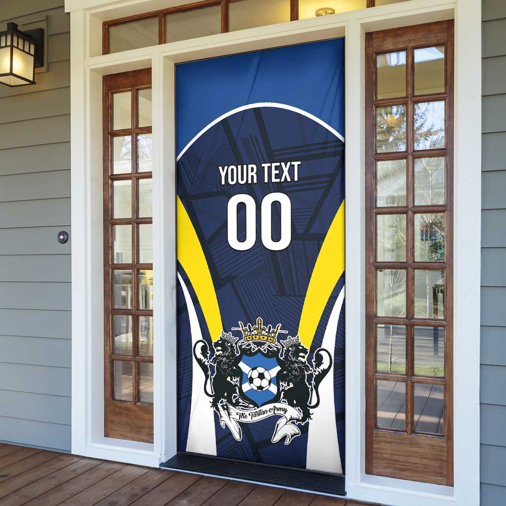 Custom Football Scotland On Tour 2026 Door Cover Tartan Scottish Army Be Coming - Wonder Print Shop