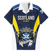 Custom Football Scotland On Tour 2026 Family Matching Puletasi and Hawaiian Shirt Tartan Scottish Army Be Coming - Wonder Print Shop