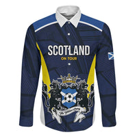 Custom Football Scotland On Tour 2026 Family Matching Puletasi and Hawaiian Shirt Tartan Scottish Army Be Coming - Wonder Print Shop