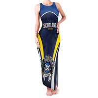 Custom Football Scotland On Tour 2026 Family Matching Tank Maxi Dress and Hawaiian Shirt Tartan Scottish Army Be Coming - Wonder Print Shop