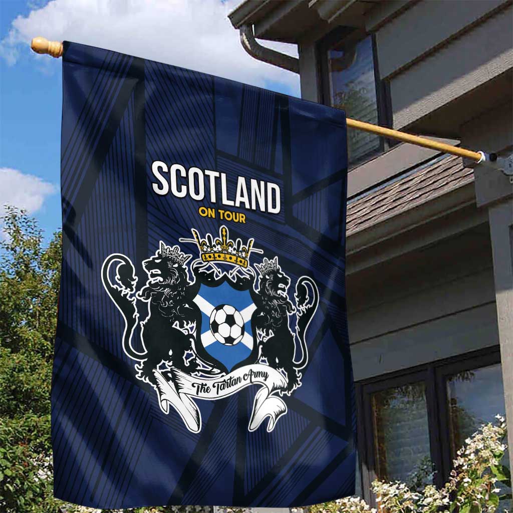 Football Scotland On Tour 2026 Garden Flag Tartan Scottish Army Be Coming - Wonder Print Shop